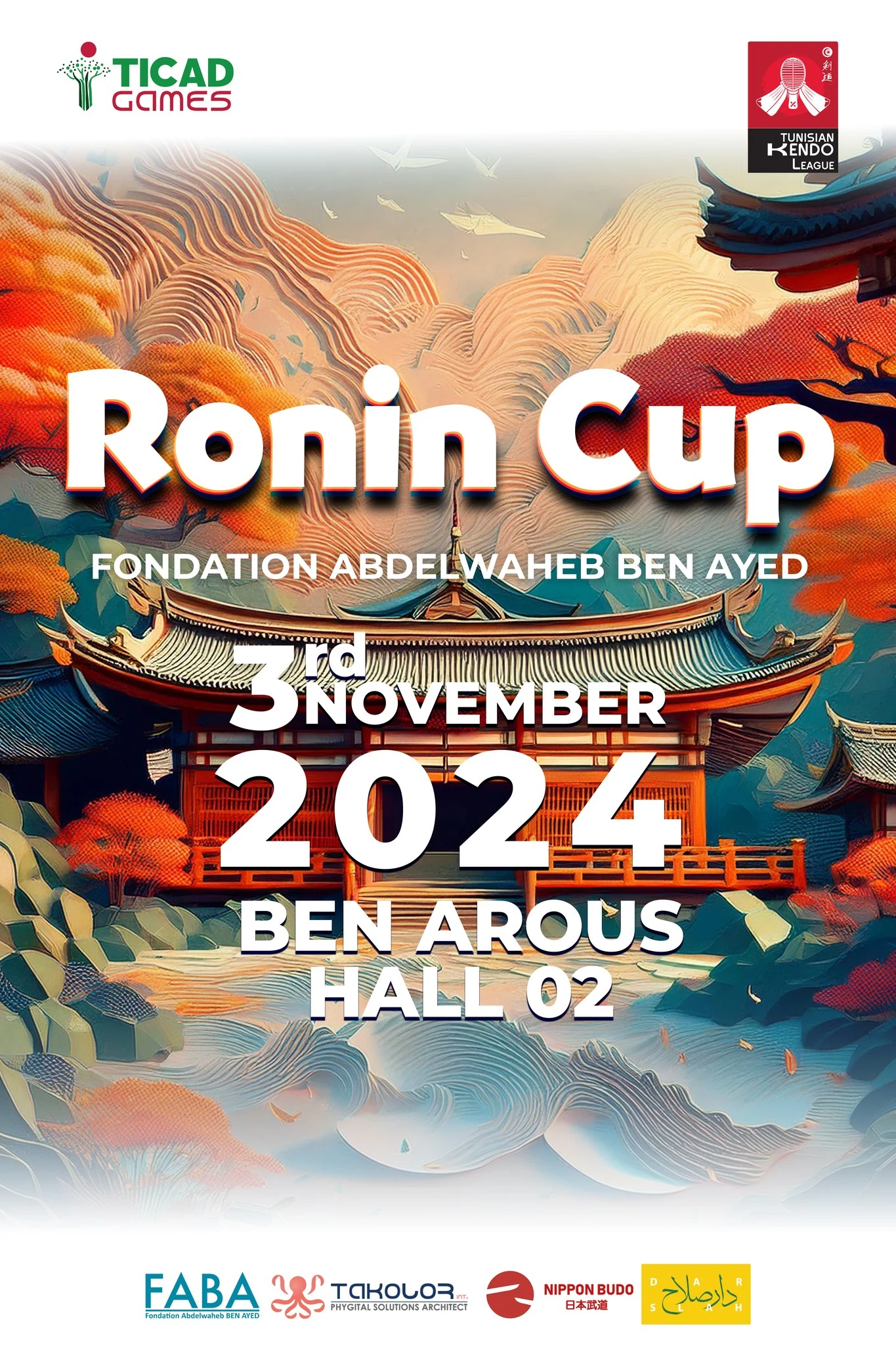 Rōnin FABA Cup kendō tournament — Tunisia 2024
