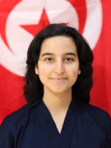 Emna Antonia Gillet — Tunisia delegation · TICAD Games Yokohama 2025 Kendō